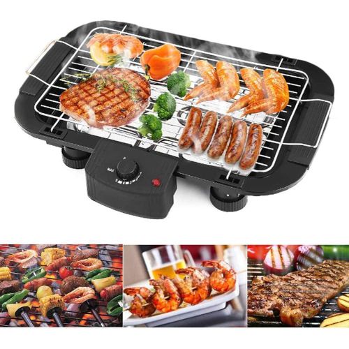 ✅️🍒UP TO 50 %OFF✔️🪄Sokany Electric Barbeque Grill, 2200W, Indoor and Outdoor, Thermostat Control, Overheat Protection, Portable, Smoke-Free.High-quality iron electrophoresis grill, not rusty, durabl