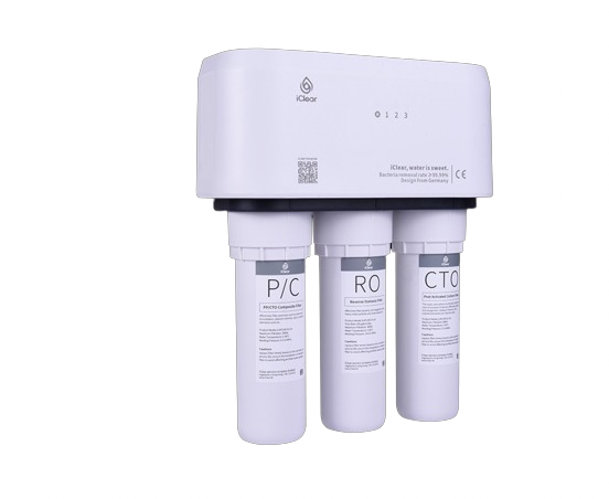 iClear Standard Water Purifier/ Filter/ Dispenser /Maji/ RO /Reverse Osmosis /Undersink /Drinking/ Cooking/Kitchen Kitchen