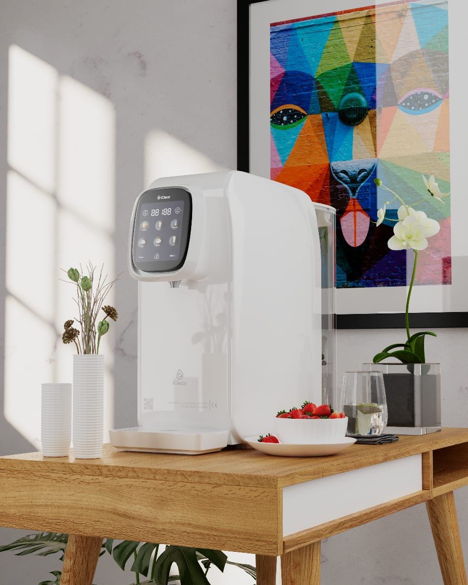 iClear Desktop Water Purifier/RO/Filter/Reverse Osmosis/Dispenser/Maji