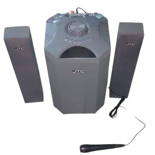 JTC J801PRO 2.1CH Subwoofer Speaker System + Mic 120W - (Black)