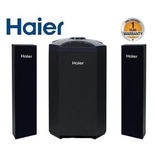 Haier WOOFER Pro 2.1CH Speaker System 12000W Amazing Sound Super Bass USB/SD Card Bluetooth FM Radio/Microphone