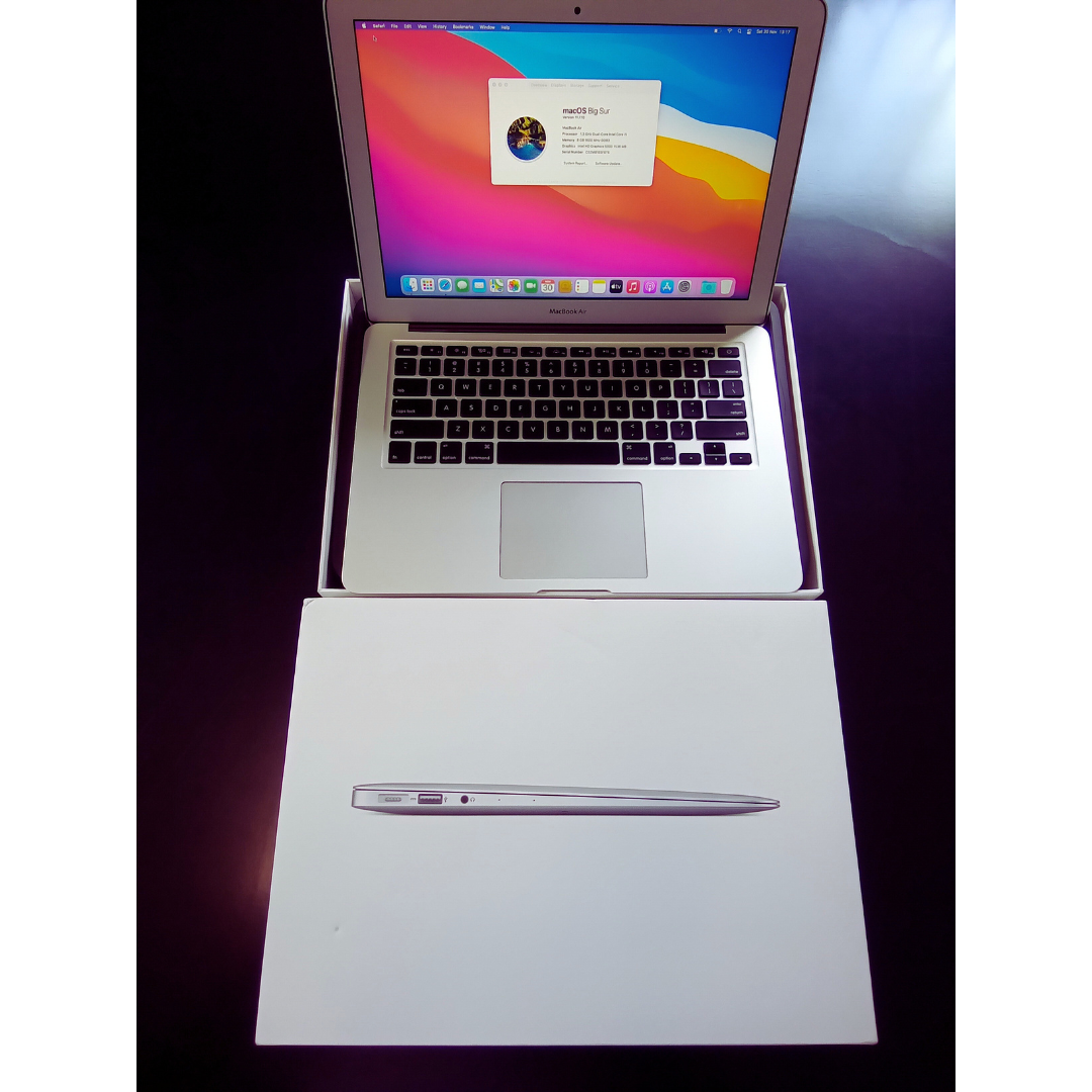 Refurbished Laptop, Apple MacBook Air | Intel Core i7 | 256GB SSD | in Excellent Condition.