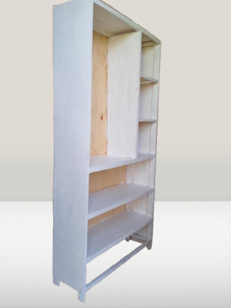 wooden wardrobe