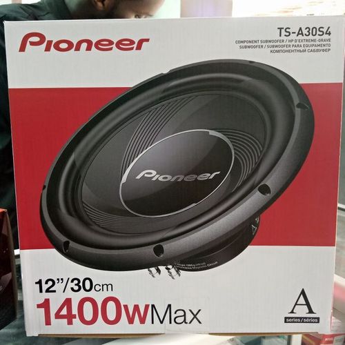 Pioneer 1400WATTS 12INCH HIGH BASS SUBWOOFER+ FREE CABINET