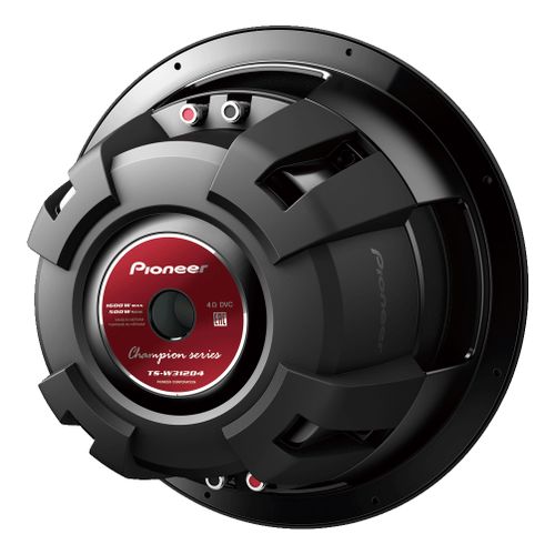 Pioneer 1600Watts 12 inch TS-W312D4 Double Coil Powerful Bass Subwoofer (4 Ohm stable)