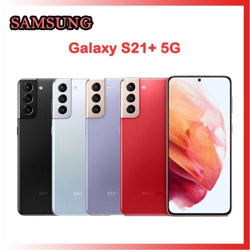 Galaxy s21+ (Plus) 5G ,256GB ROM ,8GB RAM 5G, 6.7"  AMOLED Display 64MP Triple Camera 10MP Selfie Camera  Android 11, 4800mAh ,Excellent Condition (SPOTLESS),Sim Ejector Pin + FREE 45WTTS FAST CHARGER