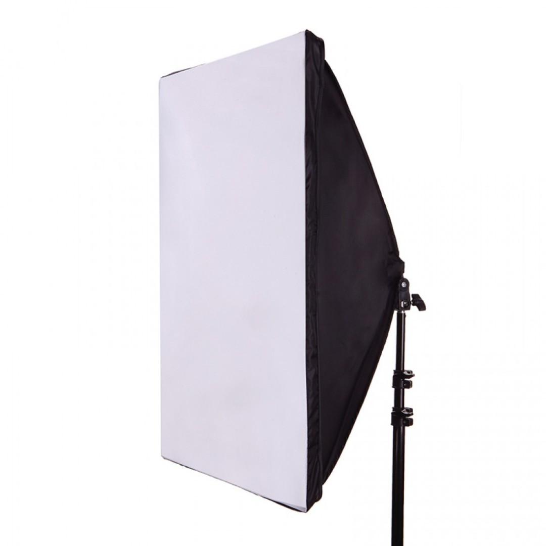 Softbox With  Lamp Holder Socket and Soft Cloth Diffuser for Studio Photography