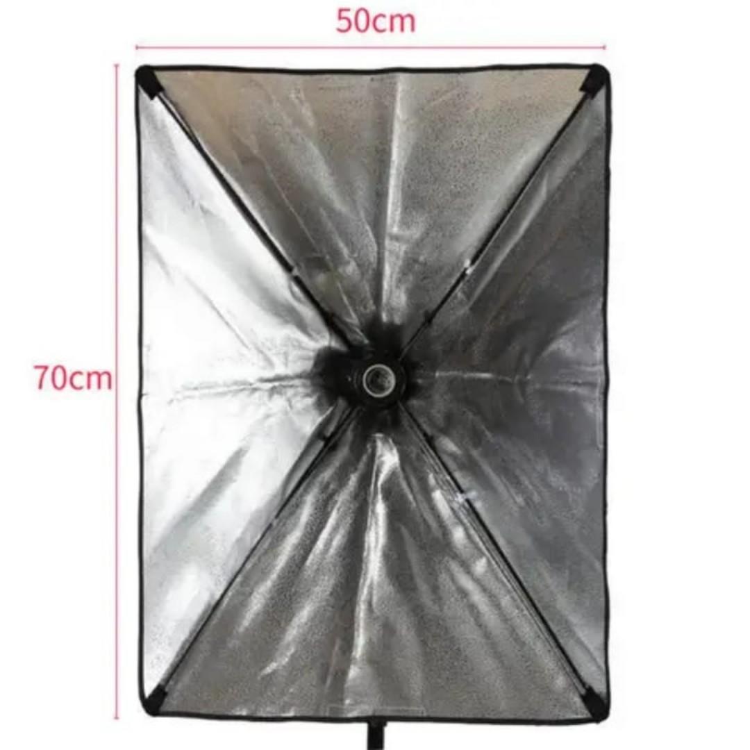 Photography Soft Box Set 50x70CM With 2.1M Tripod Stand ,Video Soft Box Camera Equipment Photography Studio Softbox