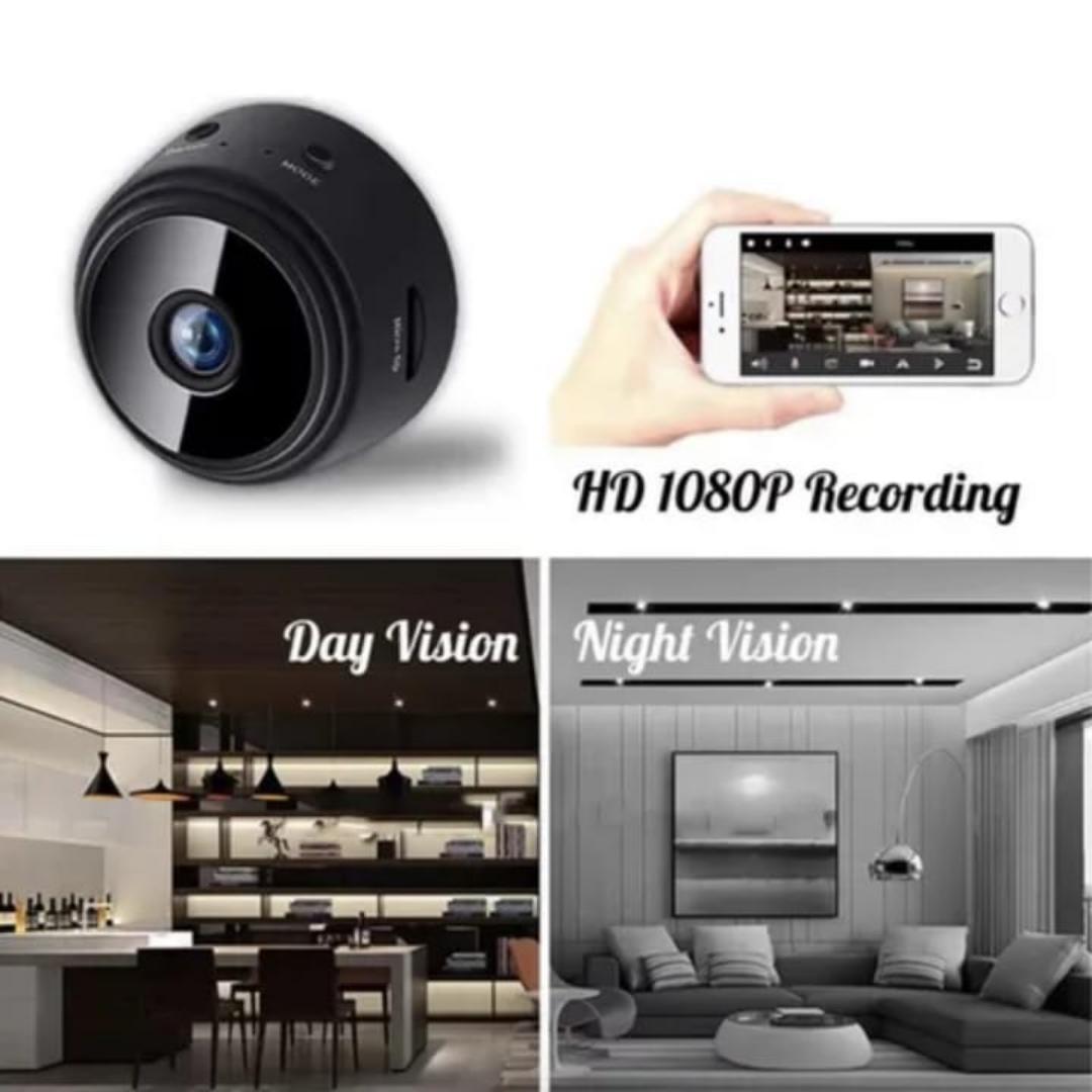 A9 Mini SPY Nanny Wifi CCTV Camera Motion Detection With Night Vision