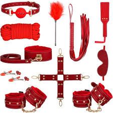 Bondage for Sex 11 Pcs BDSM Leather Bondage Sets Restraint Kits for Women and Couples