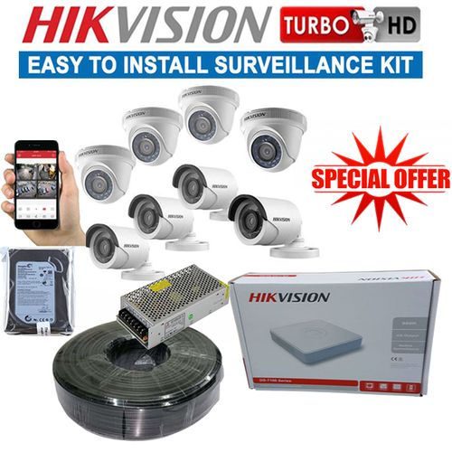 Share this product


Hikvision 8 1080P Night Vision CCTV Cameras System Kit +1TB Storage