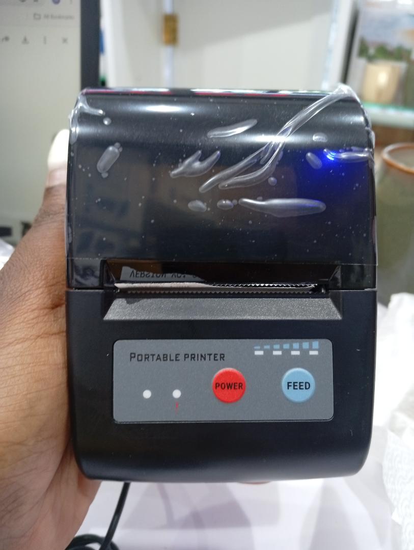 Mini Printer Thermal Printer Portable Receipt Bill Printer with Bluetooth For Mobile Android iOS Phone 58mm Window/Mac Printing