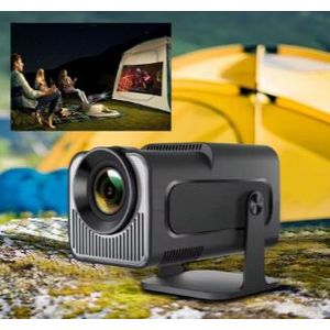 HY320 Mini 4K Projector Android 11 300ANSI WiFi6 BT5 1280*720P Home Cinema