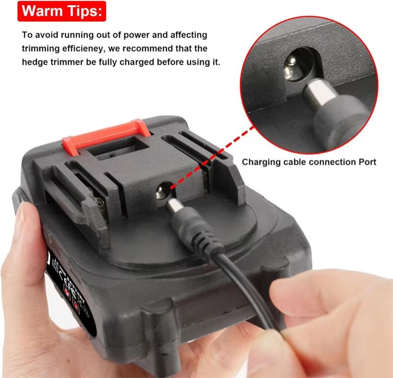 Home Grass Trimmer Handheld Rechargeable Mini Electric Hedge Cutter Fence Professional Trimmers Multifunctional Cutting Tool