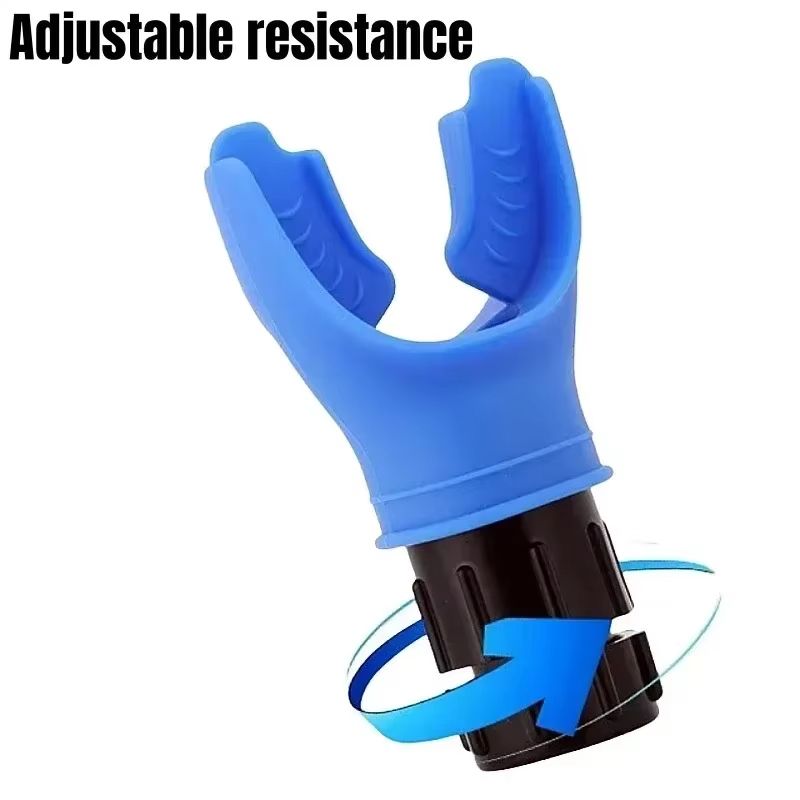 Breathing Trainer Lung Flexer Durable Fitness Exerciser Increases Lung Capacity Breath Adjustable Levels Respiratory