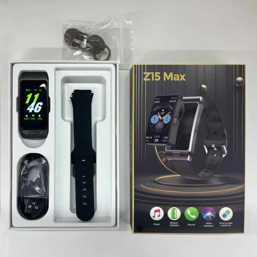 2025 2-in-1 Earphone Smart Band ECG GPS Track Bluetooth Call Health Monitoring Sports mode Smartwatch For Men Woman iOS HUAWEI