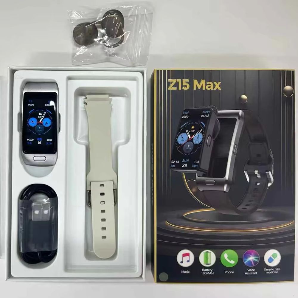 2025 2-in-1 Earphone Smart Band ECG GPS Track Bluetooth Call Health Monitoring Sports mode Smartwatch For Men Woman iOS HUAWEI