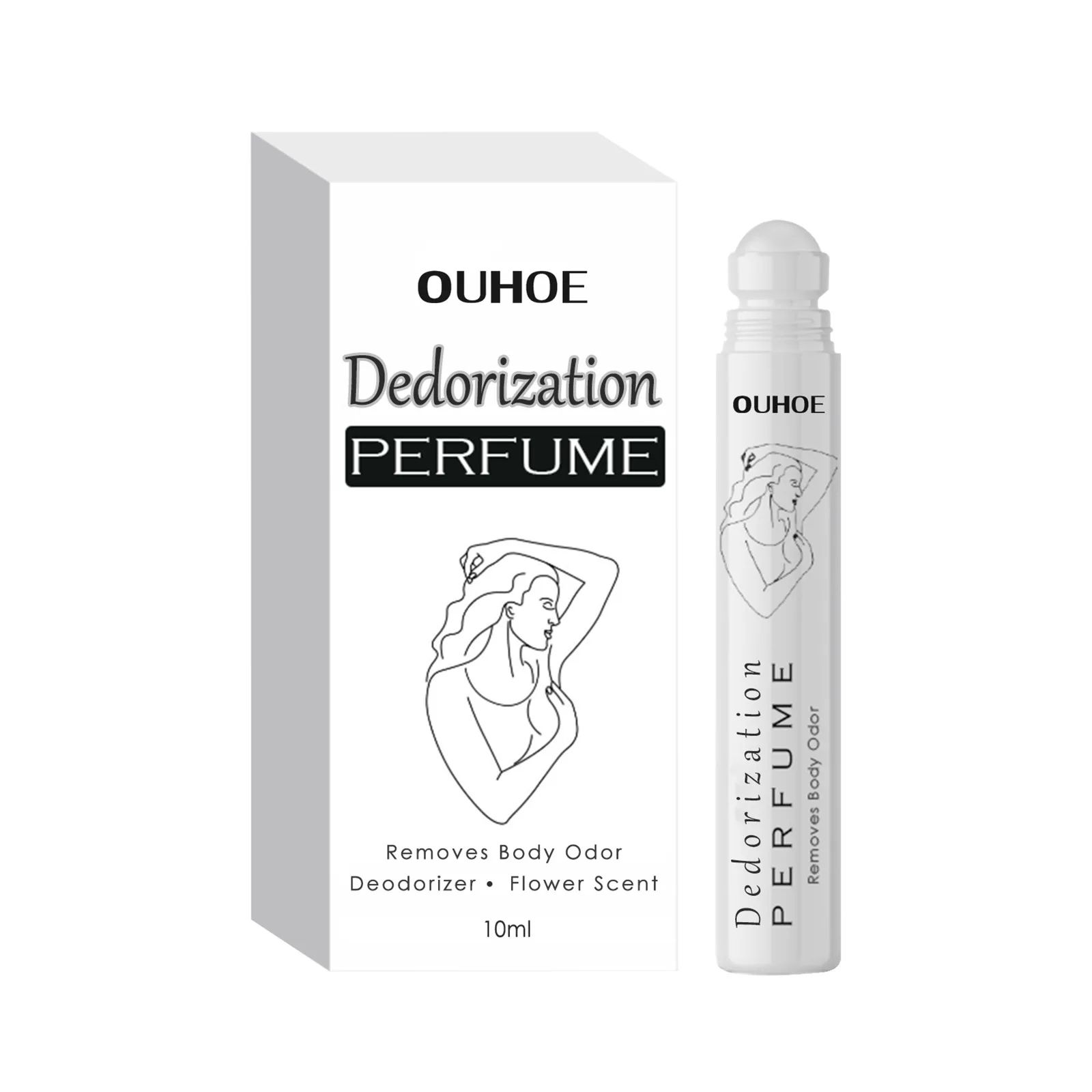 Deodorant Perfume Rolling Long Lasting Fragrance Armpit Odor Remover Antiperspiration Dating Floral Light Scented Aroma Perfume 10ml/20ml/30ml