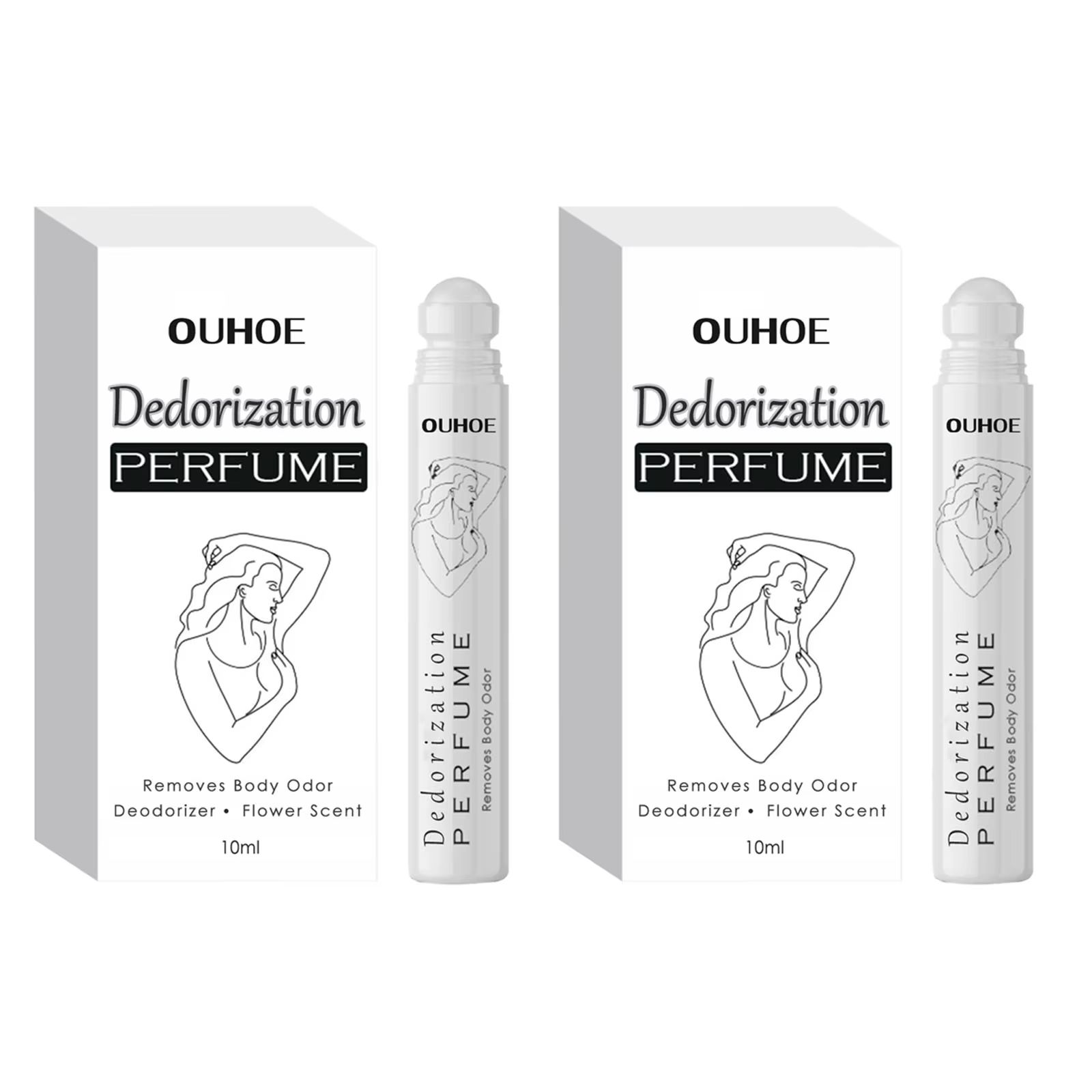 Deodorant Perfume Rolling Long Lasting Fragrance Armpit Odor Remover Antiperspiration Dating Floral Light Scented Aroma Perfume 10ml/20ml/30ml