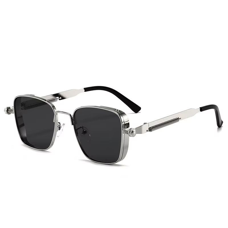 Polarized Sunglasses Men High End Handsome Driving Special Anti UV High Quality Metal Punk Fashion Trends Sunglasses