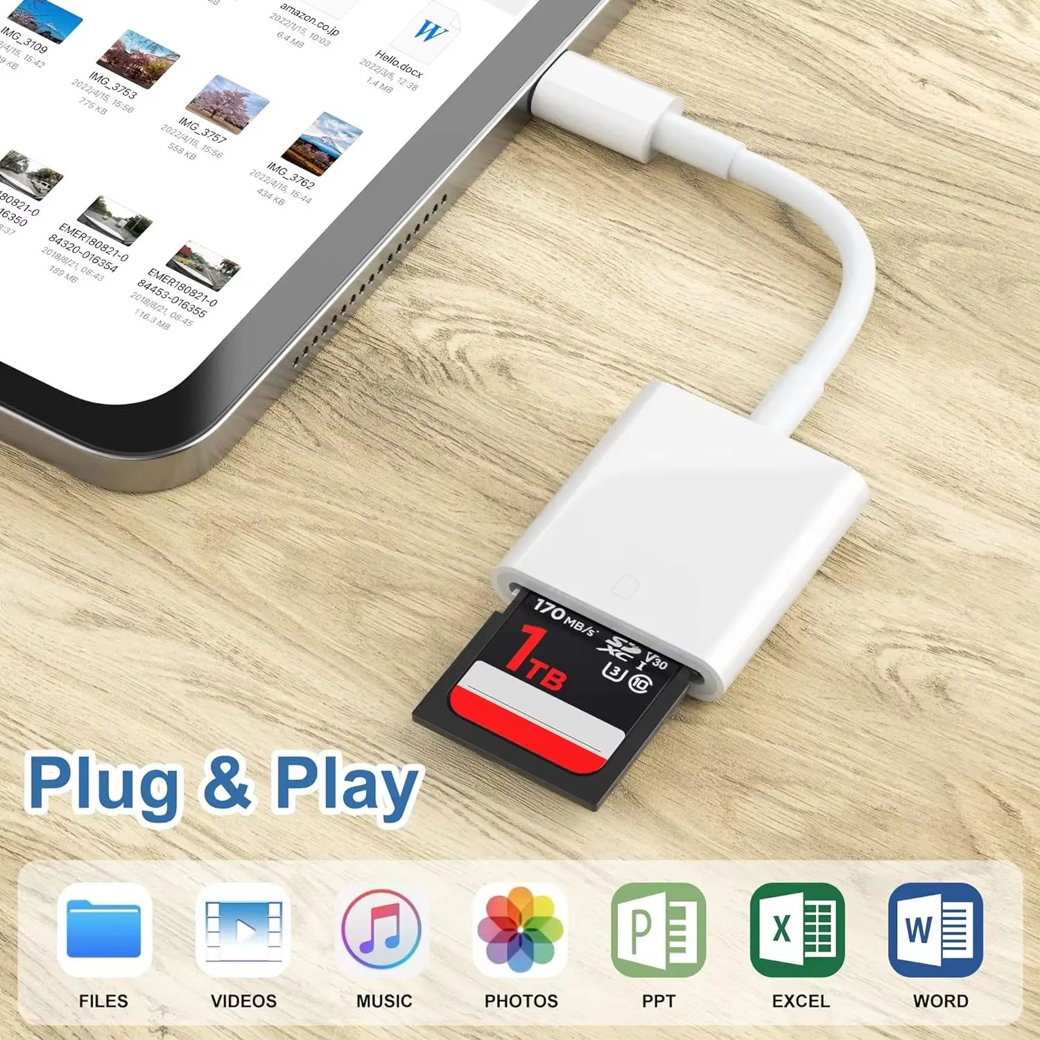 Usb Type C TF SD OTG Card Adapter Card Reader for Iphone Camera Laptop Samsung Huawei Android Mobile Phone Reading