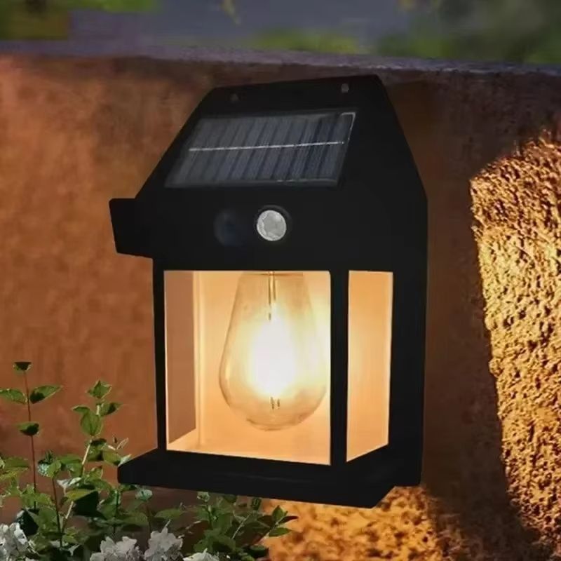 Powerful Outdoor Solar Lamp Garden Solar Powered Streetlight Outdoor Lights Waterproof Light Led Lighting External Decoration Porch & Patio Lights