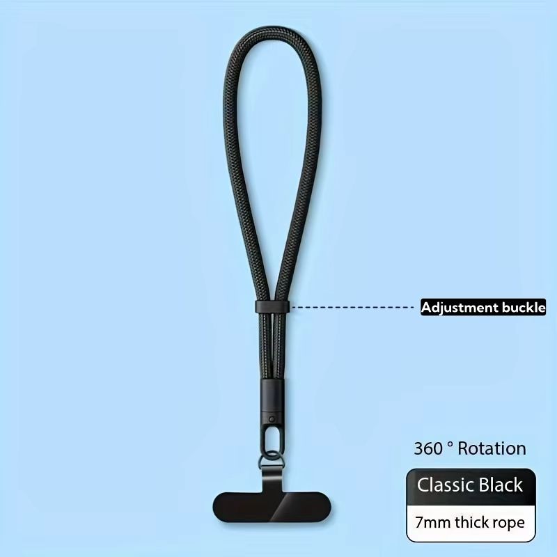 Lanyard - Adjustable Phone Strap Clip Holder for All Phone Case 7mm Thick (Neck & Shoulder & Crossbody / Wrist)