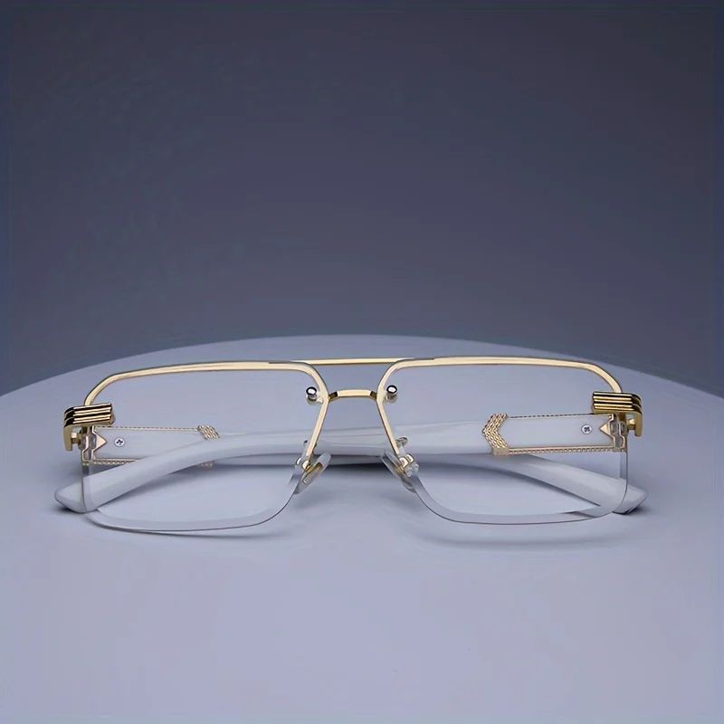Fashion Rimless Sunglasses Men Women Populare Frameless Sun Glasses Male Female Classic Small Square Summer Traveling Shades