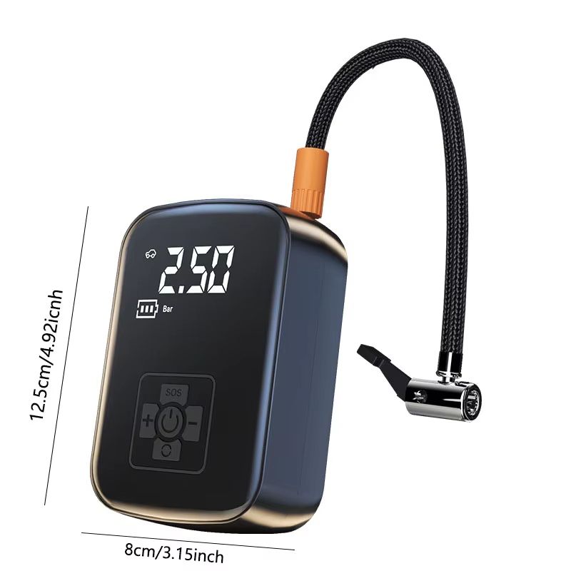 Wireless Car Air Compressor Air Pump Electric Tire Inflator Pump for Motorcycle Bicycle Boat AUTO Tyre Balls Inflatable 1pc
