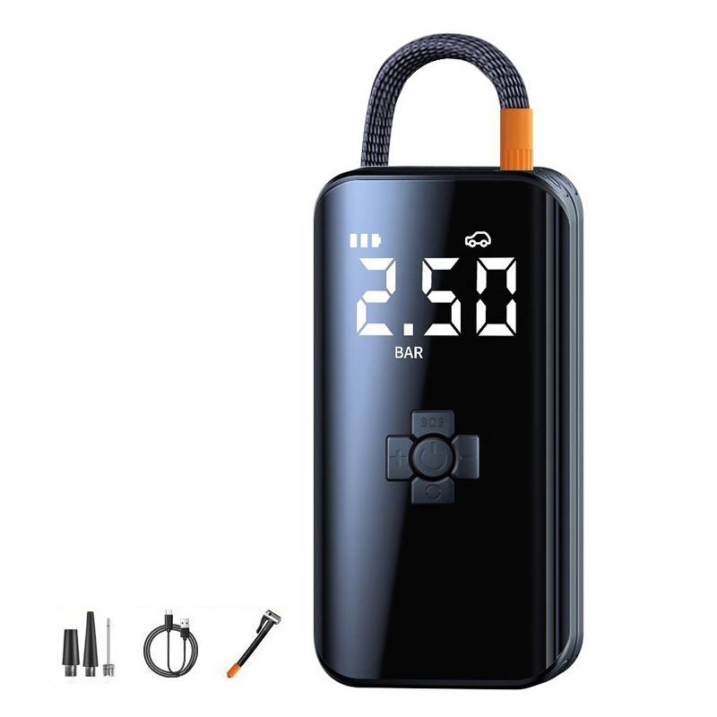 Wireless Car Air Compressor Air Pump Electric Tire Inflator Pump for Motorcycle Bicycle Boat AUTO Tyre Balls Inflatable 1pc