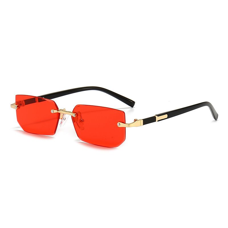 Sunglasses Rectangle Fashion Popular Women Men Shades Small Square Sun Glasses For Female Male Summer Traveling Oculos