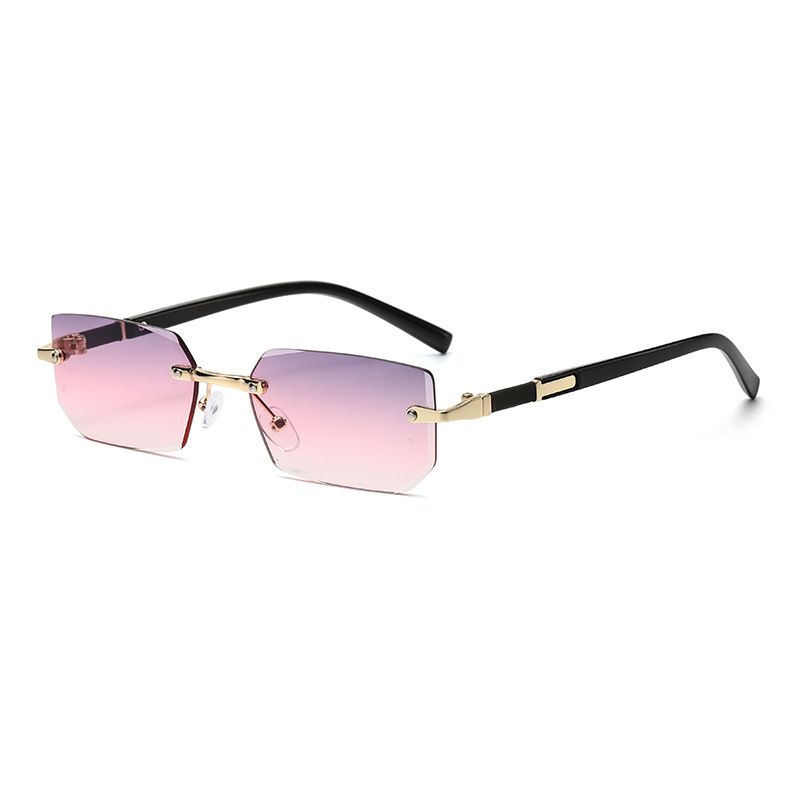 Sunglasses Rectangle Fashion Popular Women Men Shades Small Square Sun Glasses For Female Male Summer Traveling Oculos