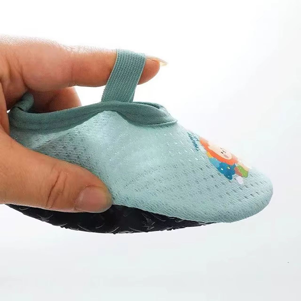 Summer Mesh Breathable Baby Floor Socks Cute Cartoon Boy Girl Anti-Slip Fist Walkers Thin Kids Casual Short Socks