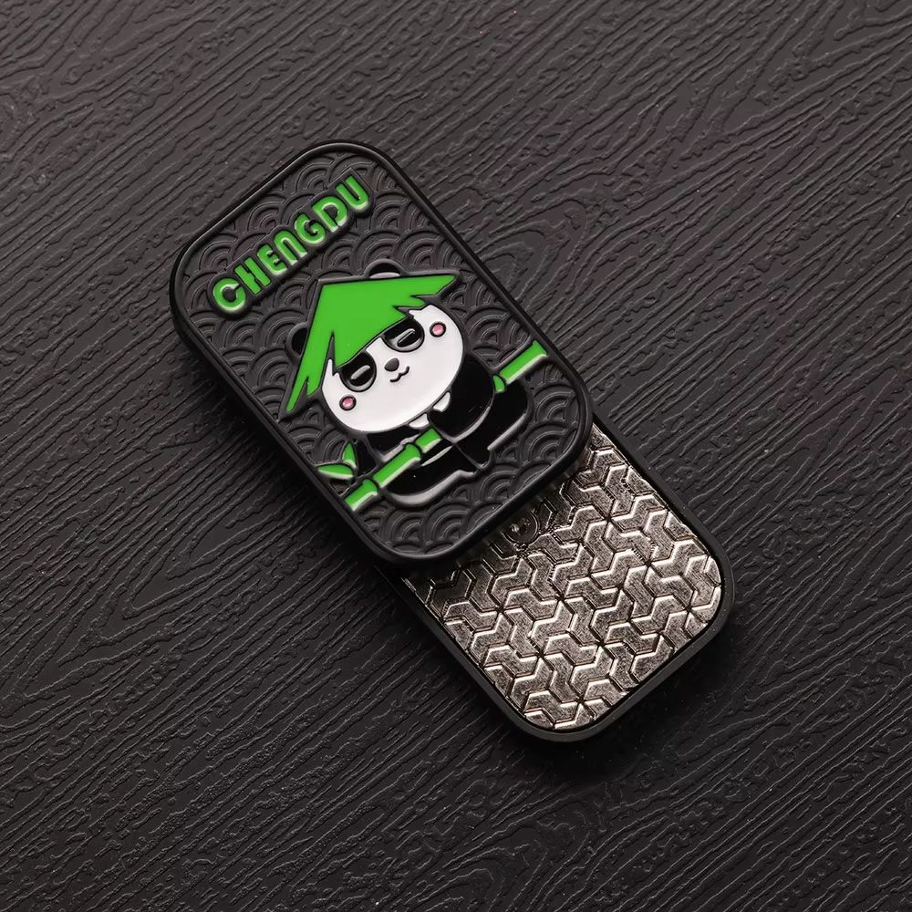 Ghost Fidget Slider Tuning Fork Slider Metal Fidget Toys ADHD Anti-anxiety Office Desk Toys Adult Stress Relief Toys Kids Gifts