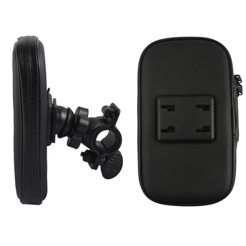 Motorcycle Bicycle Phone Holder Waterproof Case Universal Bike Moto Handlebar Clip Stand Mount CellPhone Holder Water-proof Bag