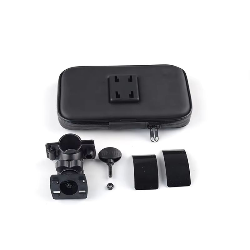 Motorcycle Bicycle Phone Holder Waterproof Case Universal Bike Moto Handlebar Clip Stand Mount CellPhone Holder Water-proof Bag