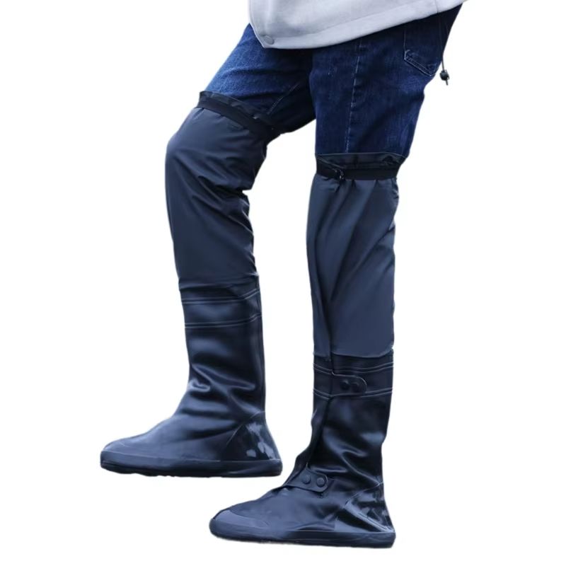Motorcycle Scooter Dirt Bike Rain Shoes Cover Non-Slip Boot Covers Unisex Bicycle Shoes Protectors For Rainy Snowy Day