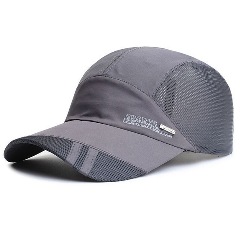 Quick Dry Men Baseball Cap for Sports Cool Mesh Summer Women Sun Hat Fishing Running Family Parent Teenager Cap
