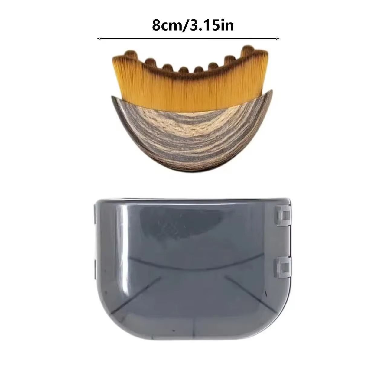 Portable Lymphatic Contour Face Brush Multi-function Brushing Face Brush Lymphatic Drainage Massager for Chin Sculpting Tool