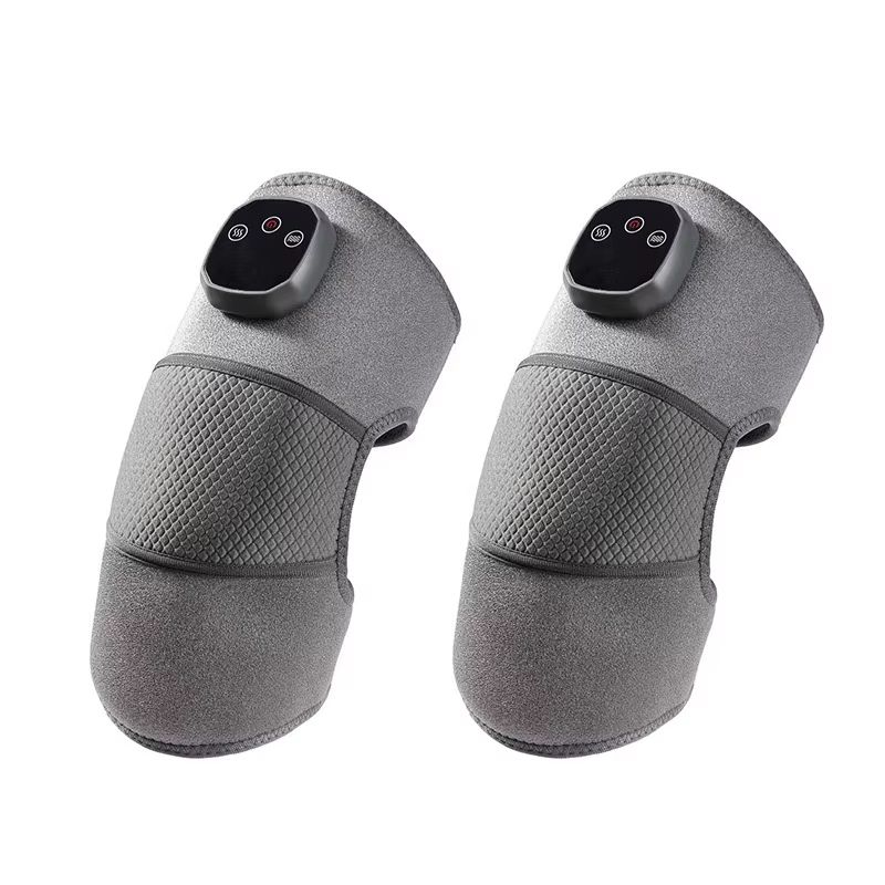 Adjustable Heat and Vibration Knee & Leg Massager - USB Rechargeable Ideal for Knees Shoulders Elbows - Versatile