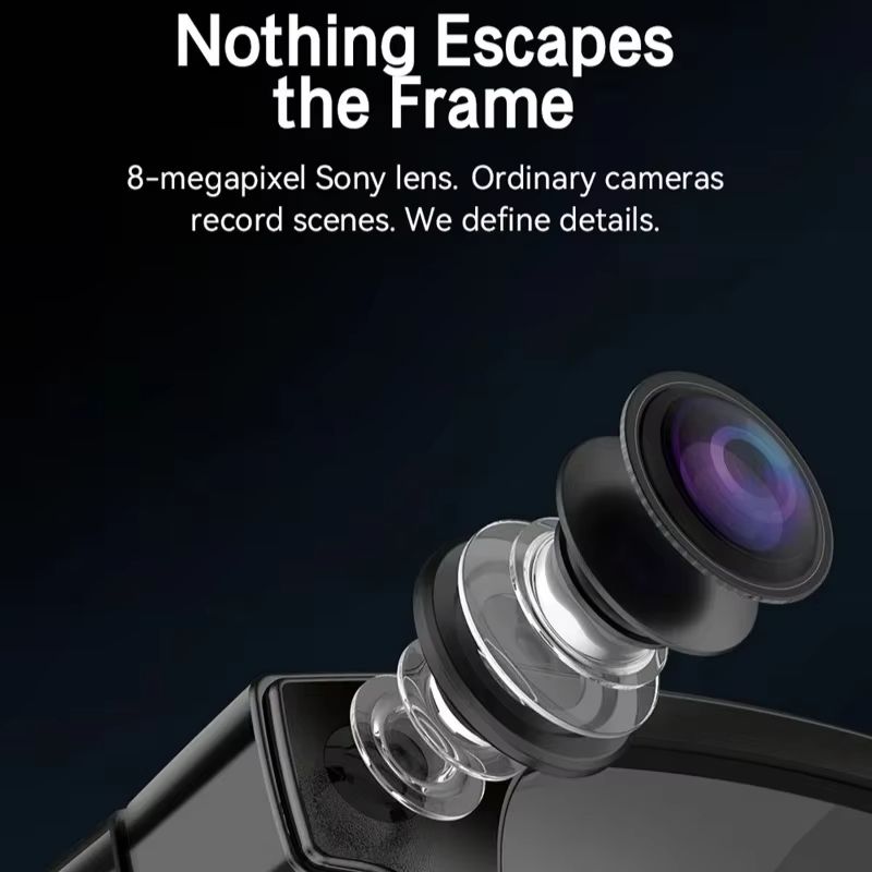 Smart Al Photo Glasses AIMB-G1 6K HD AI Smart Glasses Camera Bluetooth Call Voice Assistant Music Player Translate Video Recording Glasses ChatGPT