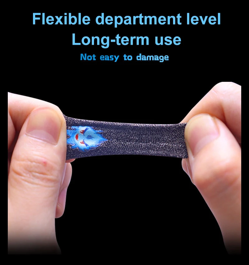 Best Performance Gaming Finger Sleeve for PUBG Mobile Game,Breathable Game Finger Cover Case with Luminous for Touch Screen