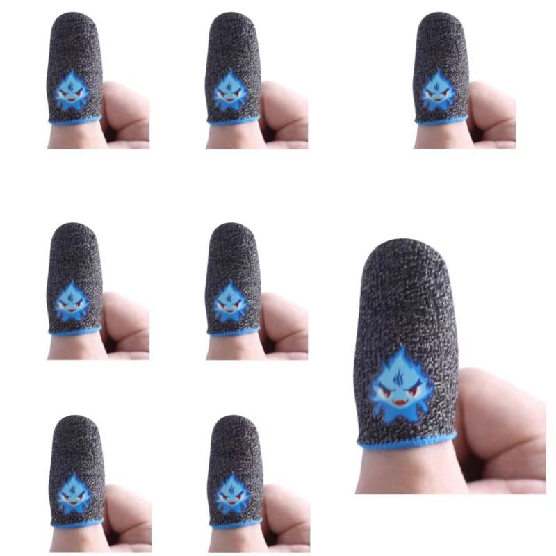 1Pair Finger Cover Suitable for PUBG Mobile Game Finger Cover Breathable Game Controller Touch Screen Game Thumb Gloves
