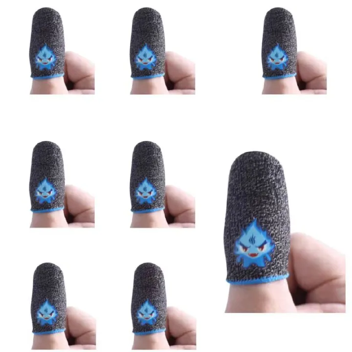 1Pair Finger Cover Suitable for PUBG Mobile Game Finger Cover Breathable Game Controller Touch Screen Game Thumb Gloves