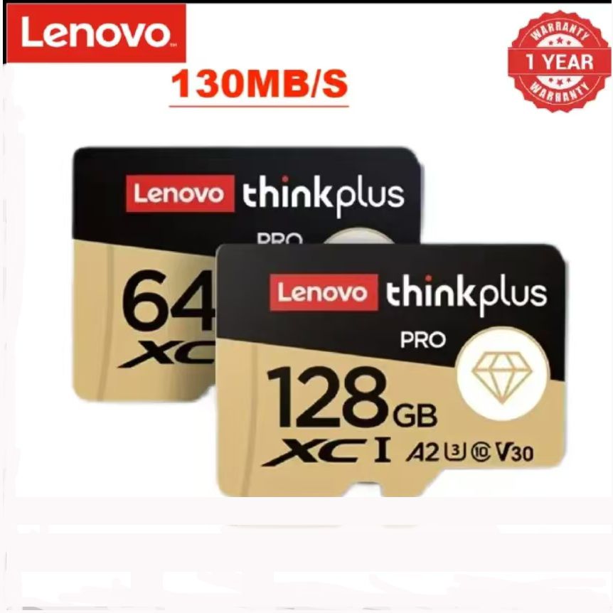 Lenovo ThinkPlus 32GB Memory Card PRO A2 U3 V30 Class10 TF Memory Card for Recorder Camera Smart Phone Tablet Computer Drone Action Camera Game Machine Be Common