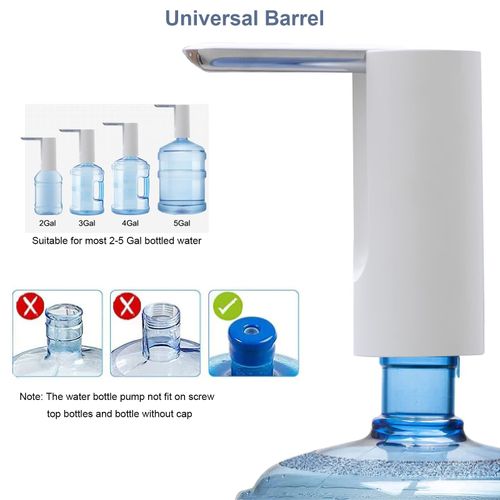 Long range collapsible Multi-bucket type applicable Automatic water dispenser pump Portable USB charging wireless water dispenser Rechargeable wireless water pump