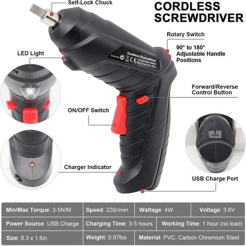 High range Multi-function electric hammer rechargeable electric screwdriver hand impact drill electric drill household small pistol drill lithium tools+ 47 accessories