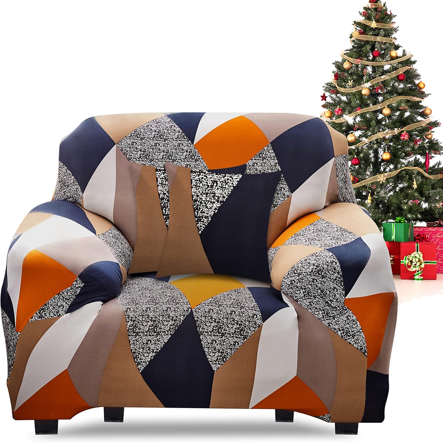 Printed pattern Stretch sofa cover Soft with elastic for children Furniture protection sofa cover Single Double Triple 1 seater/2 seater/3 seater Polyester spandex fabric With free pillowcase.