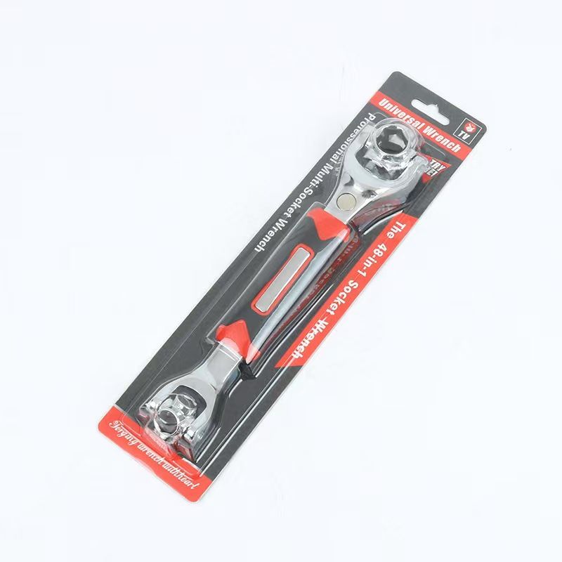 8-in-1 and 52-in-1 multifunctional wrenches with strong magnetism Plummer Wrench Rotatable Tool Socket Set 360-degree Hexagonal Universal Wrench Bolt Socket Rotating Hand Tools