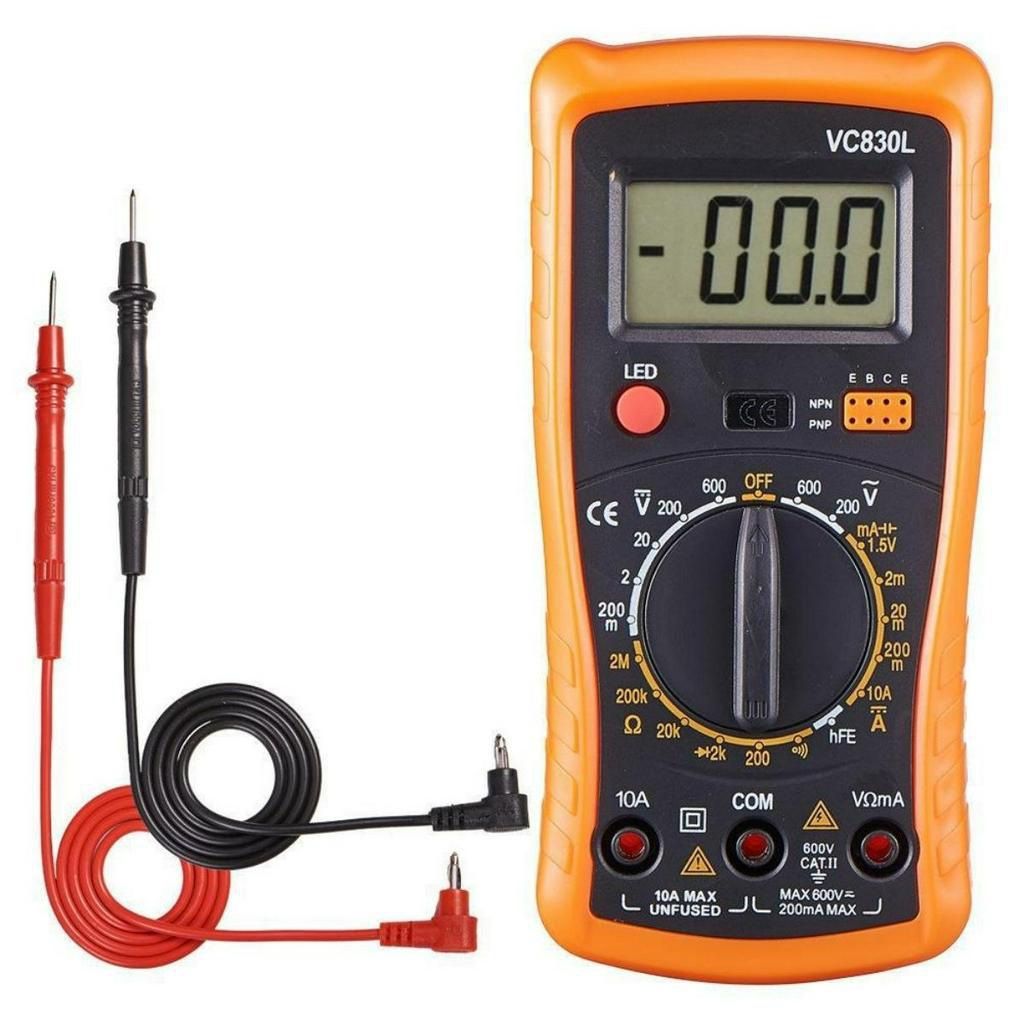 26-in-1 Soldering Iron Smart Digital Multimeter Repair Kit 60W/220V Adjustable Temperature 200-450°C Hand Tools Soldering Tools Internal Heat Soldering Pen DIY Soldering Kit